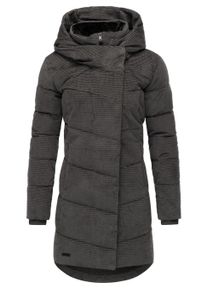 Wintermantel Ragwear "Wintermantel Pavla Cordy YOUMODO", Damen, Gr. M, grau (stone grau), Obermaterial: 100% Baumwolle CO. Obermaterial: Futter: 100% Polyester PES. 100% Polyester PES., M&auml;ntel Wintermantel