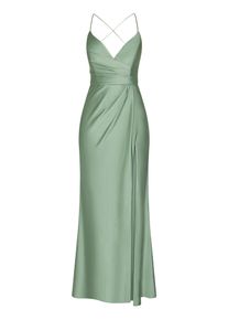 Abendkleid Vera Mont "Abendkleid r&uuml;ckenfrei", Damen, Gr. 40, EURO, gr&uuml;n (foggy gr&uuml;n), Obermaterial: 81% Polyamid PA. 19% Elasthan EL., Kleider Abendkleid