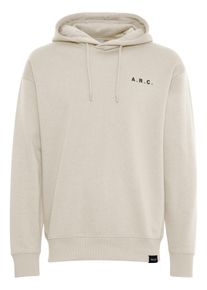 !Solid Kapuzenpullover SOLID "Kapuzenpullover SDHanno", Herren, Gr. XL, beige (oatmeal), Obermaterial: 60% Baumwolle CO. 40% Polyester PES., Pullover Kapuzenpullover