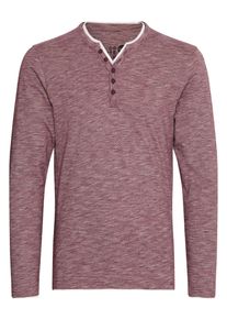!Solid Longsleeve SOLID "Longsleeve SDBelagos", Herren, Gr. M, rot (wine rot), Obermaterial: 100% Baumwolle CO., Shirts Longsleeve