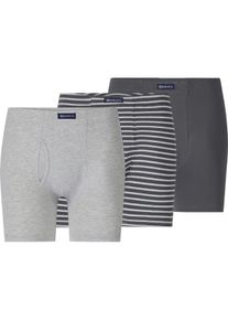 Retro Pants Babista "3er Pack Retropants VALERISSI", Herren, Gr. M, grau, Obermaterial: 95% Baumwolle CO. 5% Elasthan EL., Unterhosen Retro Pants