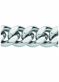 Adelia&acute;s Edelstahlarmband ADELIA&acute;S "Edelstahl Flach Panzer Armband 19 cm &Oslash; 4,9 mm" Gr. 19, silber, Armb&auml;nder, Damen, Silber 925 (Sterlingsilber), Edelstahlarmband