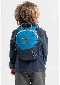 Kinderrucksack Jack Wolfskin "SPROUT 5", blau (aurorablau), Rucks&auml;cke, M&auml;dchen, onesize, Obermaterial: 100% Polyester. Futter: 100% Polyester, Kinderrucksack