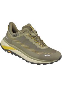 Wanderschuh Meindl "Eldora GTX", Herren, Gr. 47, Normalschaft, oliv, mais, Mesh, unifarben, Schuhe Wanderschuh, Leicht, robust & komfortabel &ndash; mit starker D&auml;mpfung & Grip