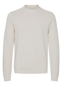 Strickfleece-Pullover Casual Friday "Strickpullover CFKarl", Herren, Gr. XL, beige (pumice stone), Obermaterial: 100% Baumwolle CO., Pullover Strickfleece-Pullover