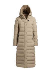 Steppmantel Khujo "Steppmantel Teiva2-YM", Damen, Gr. XXL, beige (tao sand), Obermaterial: 100% Polyester PES. Obermaterial: Futter: 100% Nylon NY. 100% Polyester PES., M&auml;ntel Steppmantel
