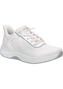 Sneaker Josef Seibel "Elli 21, weiss-grau", Damen, Gr. 37, wei&szlig; (wei&szlig;, grau), Obermaterial: 100% Textilmaterial TEXMAT., Schuhe Sneaker