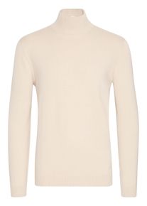 !Solid Rollkragenpullover SOLID "Rollkragenpullover SDArio", Herren, Gr. L, beige (oatmeal), Obermaterial: 100% Baumwolle CO., Pullover Rollkragenpullover