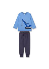 Schlafanzug Sanetta "Pyjama", Jungen, Gr. 104, blau, Obermaterial: 100% Baumwolle CO., Homewear-Sets Schlafanzug