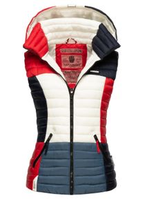 Steppweste Navahoo "Steppweste Shadaa Multikulti", Damen, Gr. S, bunt (multicolour french, tricoloree), Obermaterial: 100% Nylon NY. 100% Polyester PES., Westen Steppweste