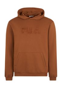 Sweatshirt Fila "Sweatshirt BISCHKEK hoody", Herren, Gr. S, braun, Obermaterial: 65% Baumwolle CO. 35% Polyester PES., Sweatshirts Sweatshirt