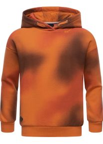 Sweater Ragwear "Sweater Elinka Ombre", M&auml;dchen, Gr. 128, braun (cinnamon combo), Obermaterial: 70% Baumwolle CO. 30% Polyester PES., Sweatjacken Sweater