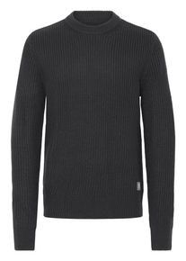 Strickfleece-Pullover Blend "Strickpullover BHMRibi", Herren, Gr. XL, grau (stone mix), Obermaterial: 100% Polyacryl PAN., Pullover Strickfleece-Pullover