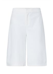 Shorts oxmo "Shorts OXNTanja", Damen, Gr. XXL, N-Gr, wei&szlig; (cloud dancer), Obermaterial: 71% Polyester PES. 26% Viskose CV. 3% Elasthan EL., Hosen Shorts