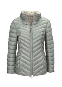 Steppjacke GOLDNER "Kurzgr&ouml;&szlig;e Leichte Steppjacke mit Kapuze", Damen, Gr. 20, orange (safran), Obermaterial: 100% Polyamid PA., normal, Sonstiges, Jacken Steppjacke, Leichte Wattierung mit Diagonalstepp