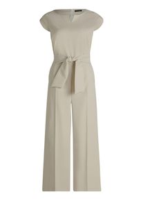 Jumpsuit Betty Barclay "Jumpsuit mit Eingrifftaschen", Damen, Gr. 38, EURO, beige, Obermaterial: 86% Polyester PES. 14% Elasthan EL., Overalls Jumpsuit
