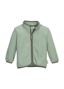 Fleecejacke "FIOW 49 MNS FLC JCKT", Kinder, Gr. 122/128, olivgr&uuml;n, Obermaterial: 100% Polyester, FIRST INSTINCT BY Killtec, Jacken Fleecejacke, Gestreifte Fleecejacke mit Kinnschutz und reflektierenden Elementen