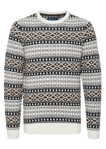 Norwegerpullover Blend "Norwegerpullover BHTjorben", Herren, Gr. XXL, braun (java), Obermaterial: 85% Polyacryl PAN. 15% Wolle WO., normal, Rundhals, Pullover Norwegerpullover