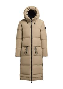 Steppmantel Khujo "Steppmantel Aroma-YM", Damen, Gr. L, beige (tao sand), Obermaterial: 100% Polyester PES. Obermaterial: Futter: 100% Nylon NY. 100% Polyester PES., M&auml;ntel Steppmantel