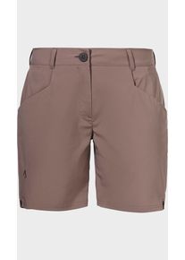 Sch&ouml;ffel Shorts SCH&Ouml;FFEL "CIRC Shorts Style Smue WMN", Damen, Gr. 40, Normalgr&ouml;&szlig;en, 3905, braun, Oberstoff: 100% Polyester; Futter Tasche: 100% Polyester, Hosen Shorts
