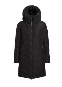 Steppmantel Khujo "Steppmantel Pluz-YM", Damen, Gr. L, schwarz, Obermaterial: 100% Polyester PES. Obermaterial: Futter: 100% Nylon NY. 100% Polyester PES., M&auml;ntel Steppmantel