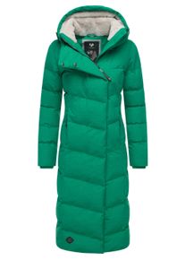 Wintermantel Ragwear "Wintermantel Pavla Long", Damen, Gr. 6XL, gr&uuml;n (emerald gr&uuml;n25), Obermaterial: 100% Polyester PES. Obermaterial: Futter: 100% Polyester PES. 100% Polyester PES., M&auml;ntel Wintermantel