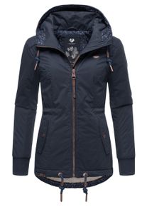 Winterjacke Ragwear "Winterjacke YM-Danka", Damen, Gr. M, blau (navy022), Obermaterial: 100% Polyester PES. Obermaterial: Futter: 100% Polyester PES. 100% Polyester PES., Jacken Winterjacke