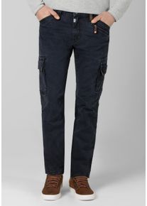 Cargohose Timezone "Regular BenTZ", Herren, Gr. 30, L&auml;nge 30, blau, 97% Baumwolle 3% Elastan, normal, Hosen Cargohose
