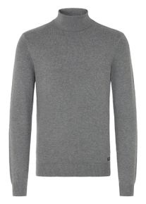 Rollkragenpullover Blend "Rollkragenpullover BHMWEDAT", Herren, Gr. XL, grau (pewter mix), Obermaterial: 78% Viskose CV. 22% Polyester PES., Pullover Rollkragenpullover