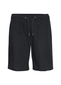 Shorts Blend "Leinenshorts BHShorts", Herren, Gr. S, N-Gr, schwarz, Obermaterial: 55% Leinen LI. 45% Baumwolle CO., Hosen Shorts