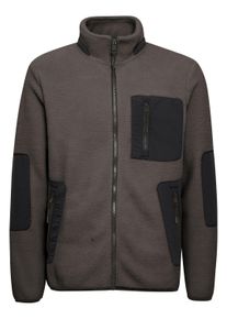 Kapuzensweatjacke Blend "Kapuzensweatjacke BHLauke", Herren, Gr. M, grau (iron gate), Obermaterial: 100% Polyester PES., Sweatjacken Kapuzensweatjacke