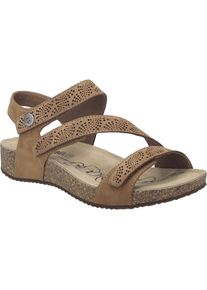 Sandale Josef Seibel "Tonga 78, nuss", Damen, Gr. 40, braun (nuss), Obermaterial: 100% Rindsleder Leather cow., Schuhe Sandale