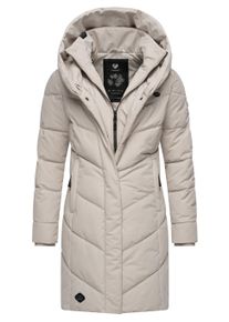 Steppmantel Ragwear "Steppmantel Natalka", Damen, Gr. XXL, grau (zinc24), Obermaterial: 100% Polyester PES. Obermaterial: Futter: 100% Polyester PES. 100% Polyester PES., M&auml;ntel Steppmantel