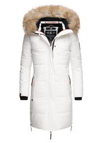 Wintermantel Navahoo "Wintermantel Halina", Damen, Gr. XL, wei&szlig;, Obermaterial: 100% Polyester PES. Obermaterial: Futter: 100% Polyester PES. 100% Polyester PES., M&auml;ntel Wintermantel