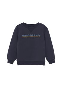 Sweatshirt EN FANT "Rundhalspullover ENSweatshirt", Jungen, Gr. 122, blau (parisian night), Obermaterial: 95% Baumwolle CO. 5% Elasthan EL., Pullover Sweatshirt