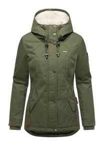 Winterjacke Marikoo "Winterjacke Bikoo", Damen, Gr. XS, gr&uuml;n (olive leaf), Obermaterial: 100% Baumwolle CO. Obermaterial: Futter: 100% Polyester PES. 100% Polyester PES., Jacken Winterjacke