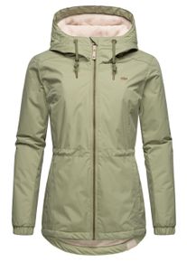 Winterjacke Ragwear "Winterjacke Dankka Warm", Damen, Gr. XL, gr&uuml;n (light olive), Obermaterial: 100% Polyester PES. Obermaterial: Futter: 100% Polyester PES. 100% Polyester PES., Jacken Winterjacke