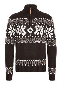 !Solid Troyer SOLID "Troyer SDNorwin", Herren, Gr. S, schwarz, Obermaterial: 100% Polyacryl PAN., Pullover Troyer