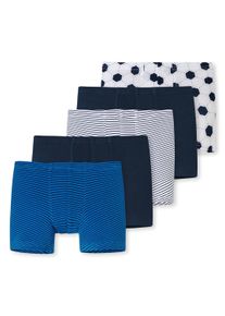 Boxershorts Schiesser "Boxershort 5er Pack", Jungen, Gr. 92, bunt (mehrfarbig (3)), Obermaterial: 95% Baumwolle CO. 5% Elasthan EL., Unterhosen Boxershorts