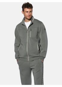 Sweatjacke Babista "Sweatjacke GASPARO", Damen, Gr. XXL, gr&uuml;n (oliv), Obermaterial: 48% Polyester COOLMAX PES(Coolmax). 46% Baumwolle CO. 6% Elasthan EL., Sweatjacken Sweatjacke