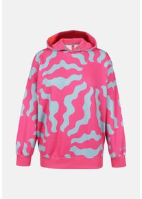 Kapuzenpullover SALZHAUT "Hoodie VERGNATZT", Damen, Gr. XL, bunt (multicolor), Obermaterial: 80% Baumwolle CO. 20% Polyester PES., Pullover Kapuzenpullover