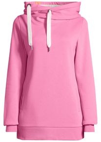 Kapuzenpullover SALZHAUT "Hoodie &Ouml;WERTRECKER", Damen, Gr. S, rosa (blossom), Obermaterial: 80% Baumwolle CO. 20% Polyester PES., Pullover Kapuzenpullover