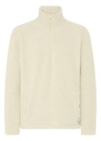 !Solid Troyer SOLID "Troyer SDPETO", Herren, Gr. L, beige (oatmeal), Obermaterial: 100% Polyester PES., Pullover Troyer