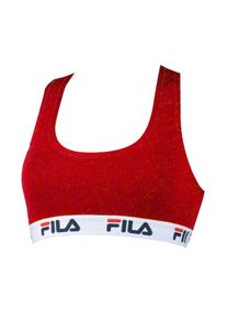 Bustier Fila "Bustier 1er Pack", Damen, Gr. S, N-Gr, rot, Obermaterial: 95% Baumwolle CO. 5% Elasthan EL., BHs Bustier