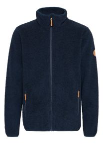 Fleecejacke North Bend "Fleecejacke NBSteve M", Herren, Gr. XXL, blau (navy blazer), Obermaterial: 100% Polyester PES., unifarben, regular fit normal, Jacken Fleecejacke