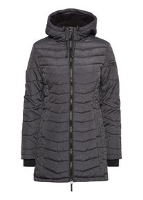 Langmantel oxmo "Parka OXNelly", Damen, Gr. M, schwarz, Obermaterial: 65% Nylon NY. 35% Polyester PES., M&auml;ntel Langmantel