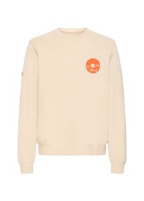 Longpullover Blend "Sweater BHSun", Herren, Gr. S, grau (oyster gray), Obermaterial: 100% Baumwolle CO., Pullover Longpullover