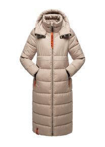 Steppmantel Navahoo "Steppmantel Kristallblume", Damen, Gr. M, grau (taupe), Obermaterial: 100% Polyester PES. Obermaterial: Futter: 100% Polyester PES. 100% Polyester PES., M&auml;ntel Steppmantel