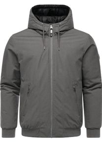Winterjacke Ragwear "Winterjacke Stuartt YOUMODO", Damen, Gr. M, grau (stone grau), Obermaterial: 100% Polyester PES. Obermaterial: Futter: 100% Polyester PES. 100% Polyester PES., Jacken Winterjacke