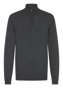 Troyer Blend "Troyer BHWebex", Herren, Gr. XXL, grau (charcoal mix), Obermaterial: 78% Viskose CV. 22% Polyester PES., Pullover Troyer